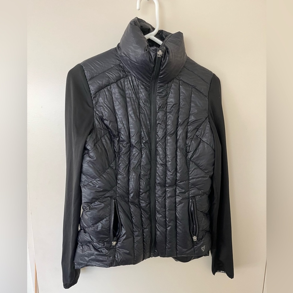 Betsy Johnson Puff Vest with sleeves